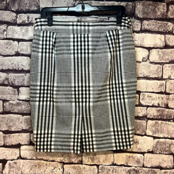 The Limited Black & White Skirt Size M - Picture 5 of 9
